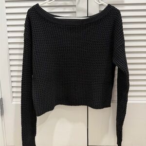 Missguided Knit Off The Shoulder Sweater